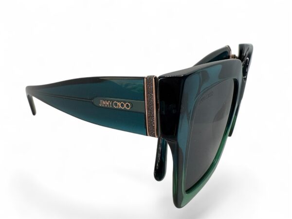Jimmy Choo edna/s en color pefir ( verde degradado con lente gris ). - Imagen 3