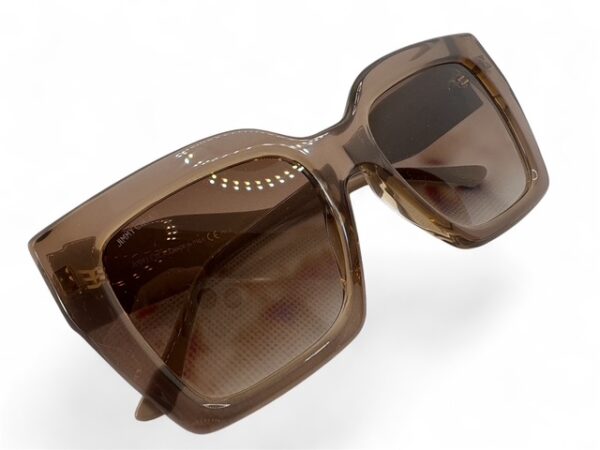 Jimmy Choo eleni/g/s fwmha transparent brown-beige